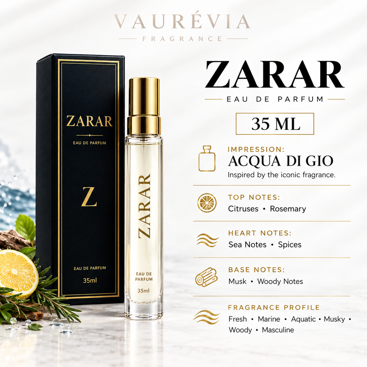 5 Perfume Tester Set for Men & Women | Spark, Essence, Zarar, Exclusive & Janan | 5×35ml Eau de Parfum
