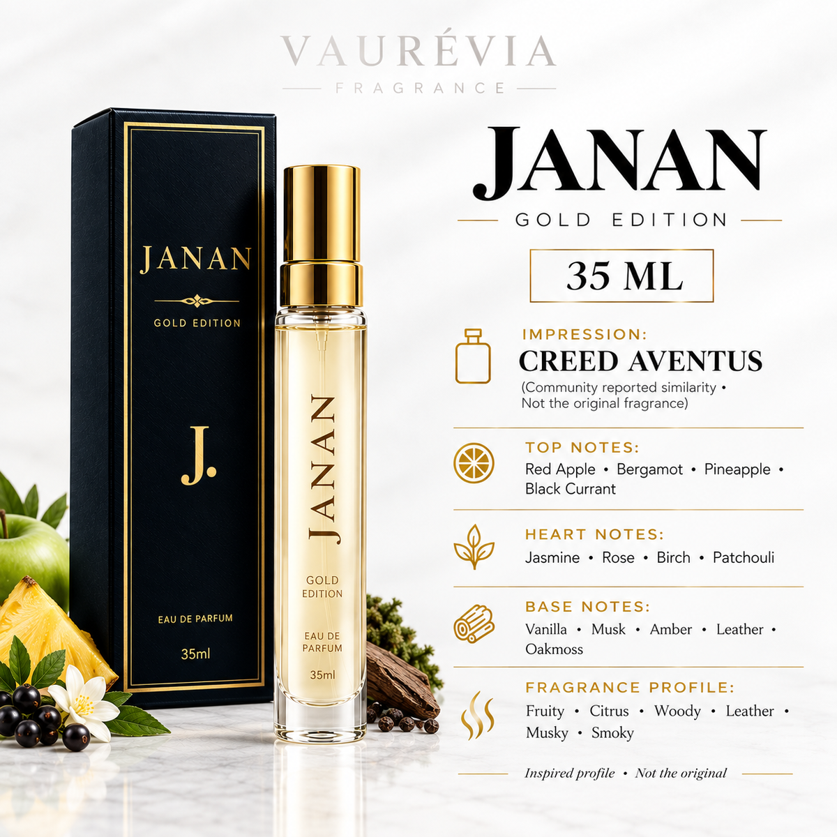 5 Perfume Tester Set for Men & Women | Spark, Essence, Zarar, Exclusive & Janan | 5×35ml Eau de Parfum