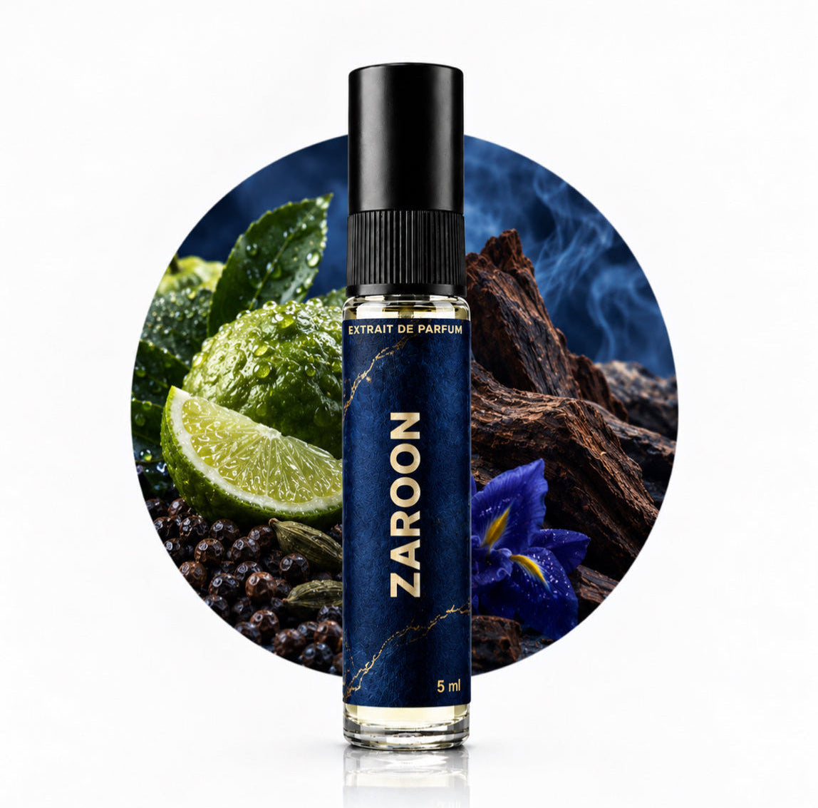 Impression of Zarar Blue | 5ml Perfume Tester for Men | Fresh Aquatic