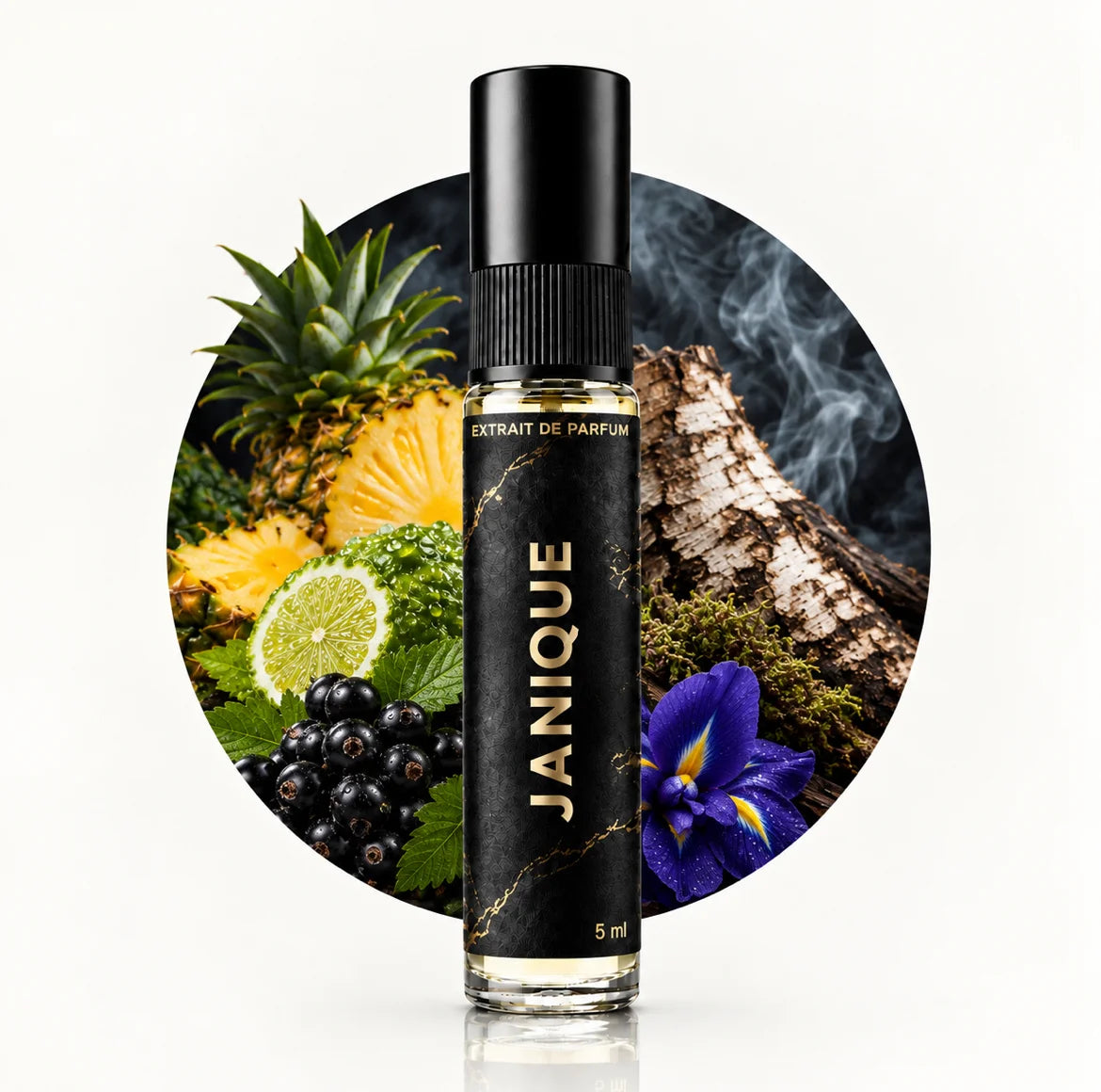 Impression of Janan J | 5ml Perfume Tester for Men | Fruity Woody Smoky