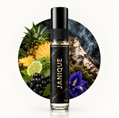 Impression of Janan J | 5ml Perfume Tester for Men | Fruity Woody Smoky
