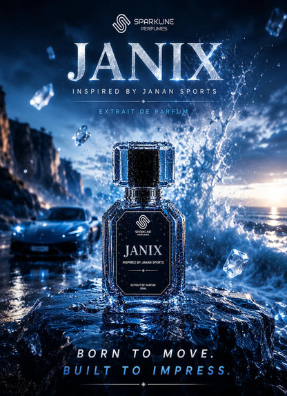 Janan Sport Inspired Perfume | 50ml Extrait De Parfum | Sparkline