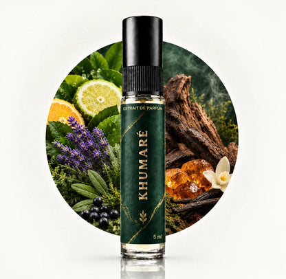 Impression of J. Khumar | 5ml Perfume Tester for Men | Warm Woody Aromatic