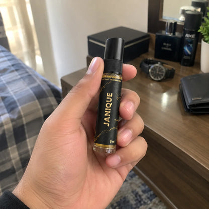 Impression of Janan J | 5ml Perfume Tester for Men | Fruity Woody Smoky