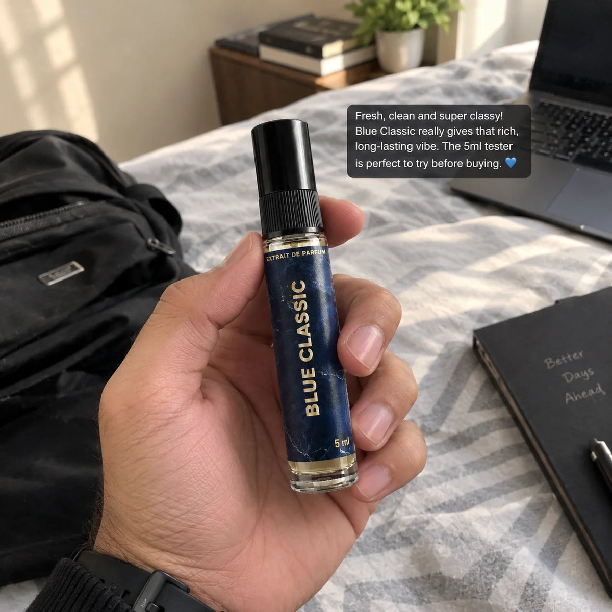 Impression of Bleu De Chanal | 5ml Perfume Tester for Men | Fresh Citrus Woody